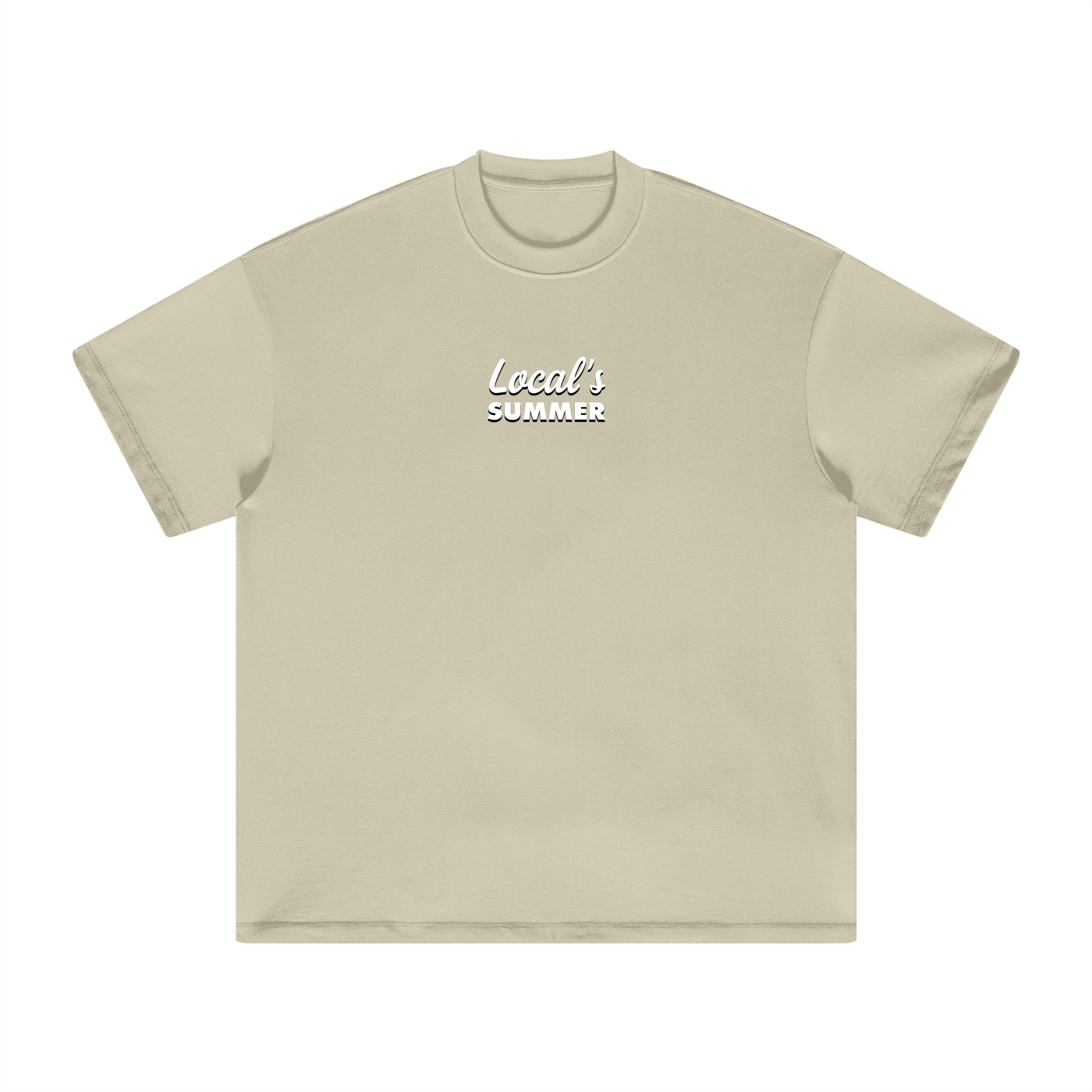 Local's Summer Heavyweight Earth Tone T-Shirt
