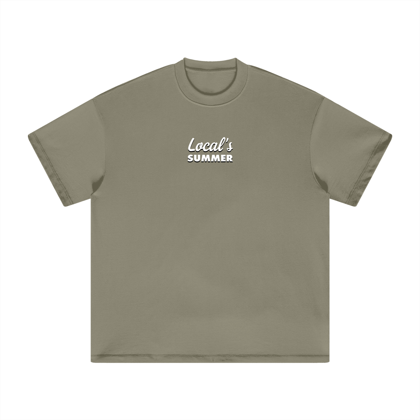 Local's Summer Heavyweight Earth Tone T-Shirt