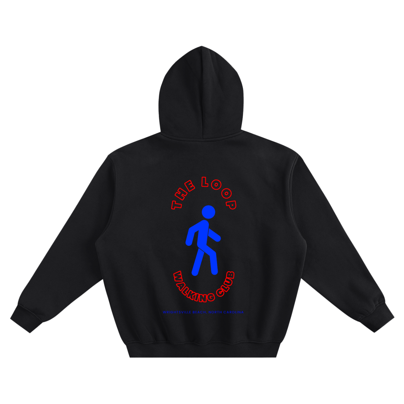 Loop Walking Club Fleeced Boxy Hoodie