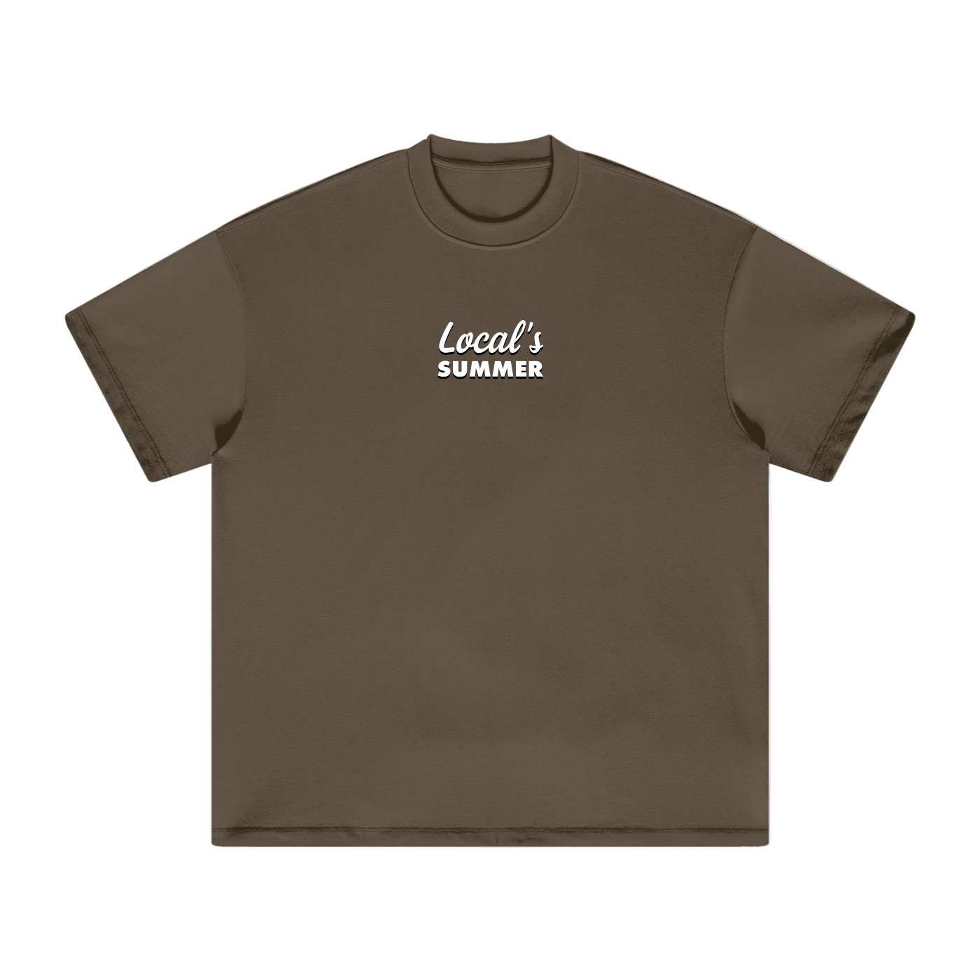 Local's Summer Heavyweight Earth Tone T-Shirt