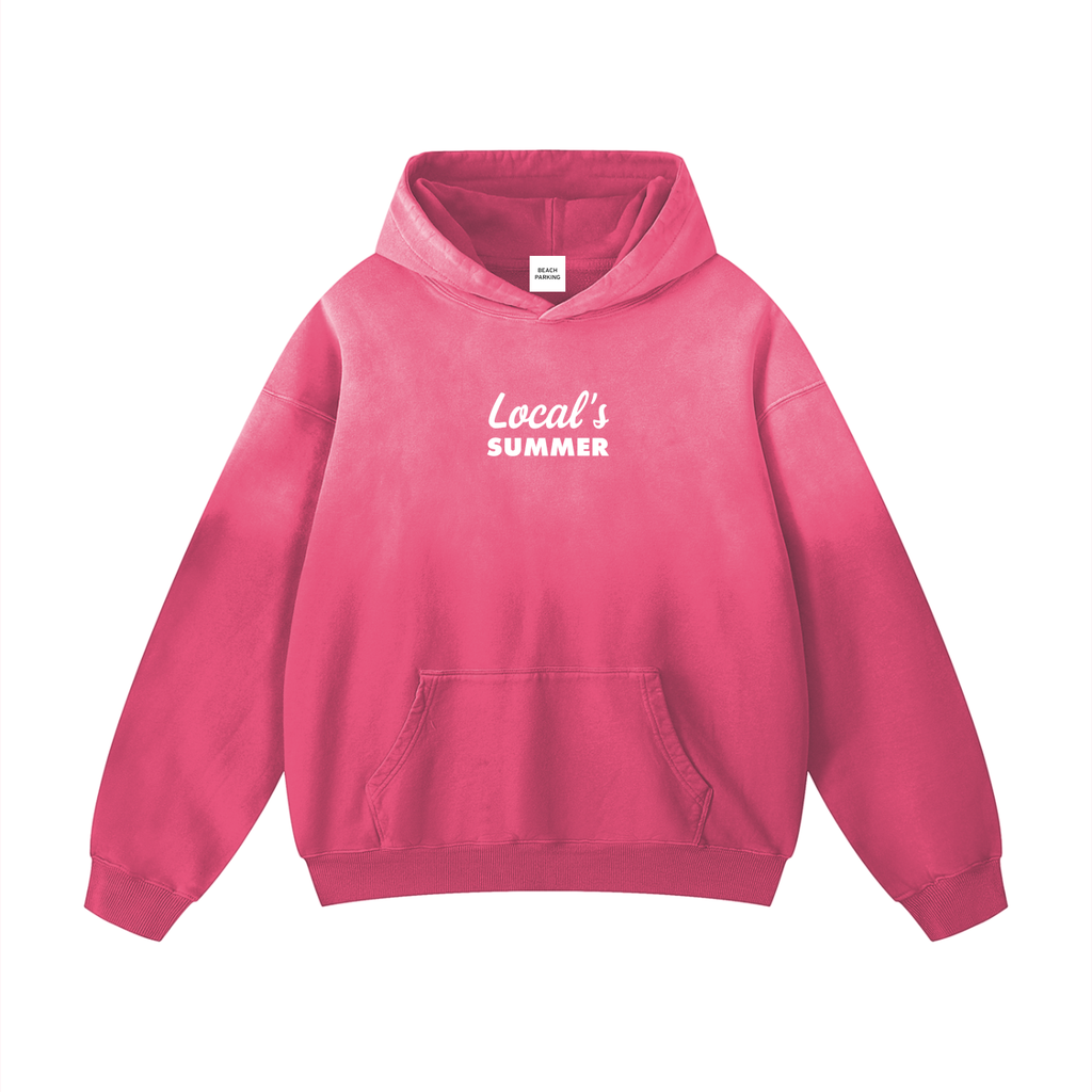 Local's Summer Heavyweight Sunfade Oversized Hoodie