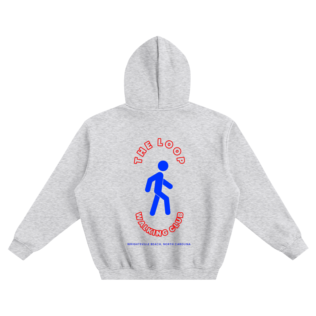 Loop Walking Club Fleeced Boxy Hoodie