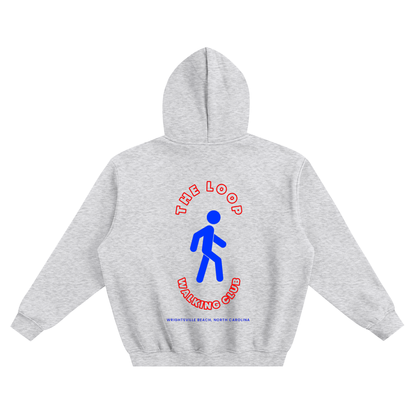 Loop Walking Club Fleeced Boxy Hoodie