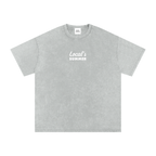 Local's Summer Snow Washed Oversized Cotton T-Shirt
